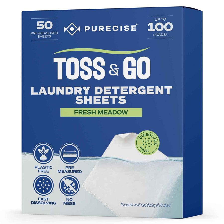 Purecise Toss and Go box of 50 sheets