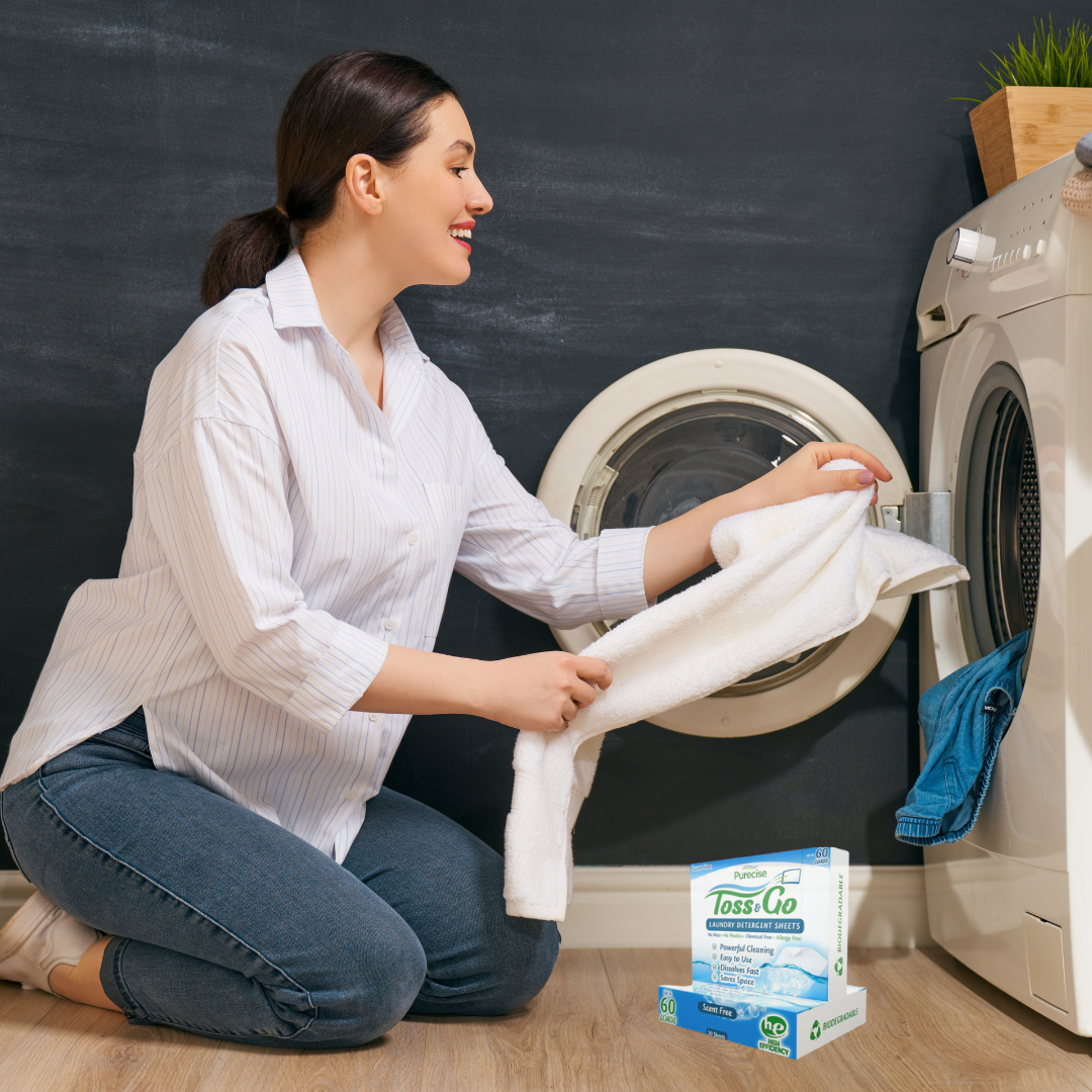 Mom Boss: Effortlessly Refreshing the Family's Laundry in a Convenient Way