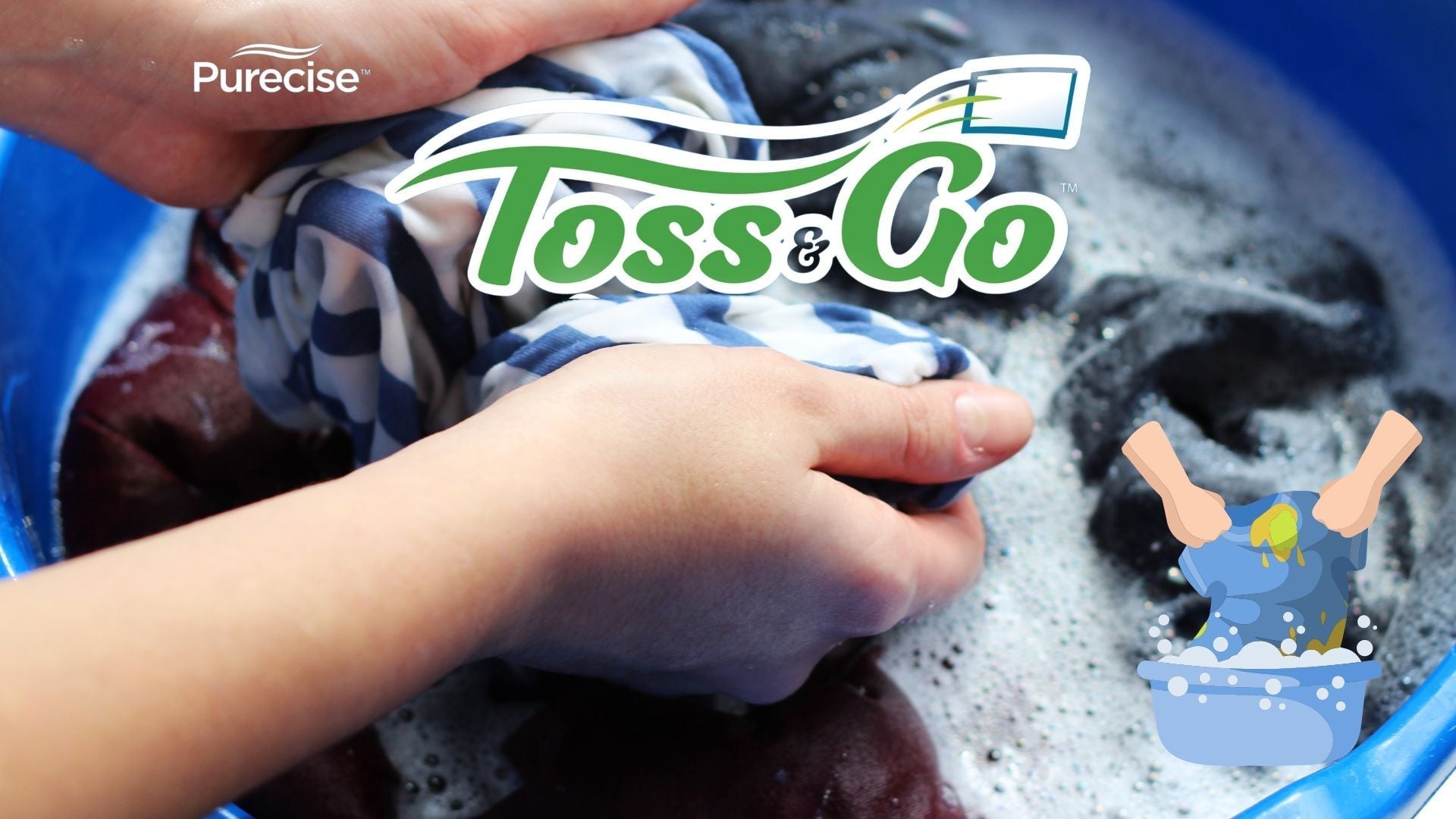 Is Hand Washing Relevant Anymore?  Utilize Toss & Go Laundry Detergent Sheets For Laundry Efficiency! - Purecise
