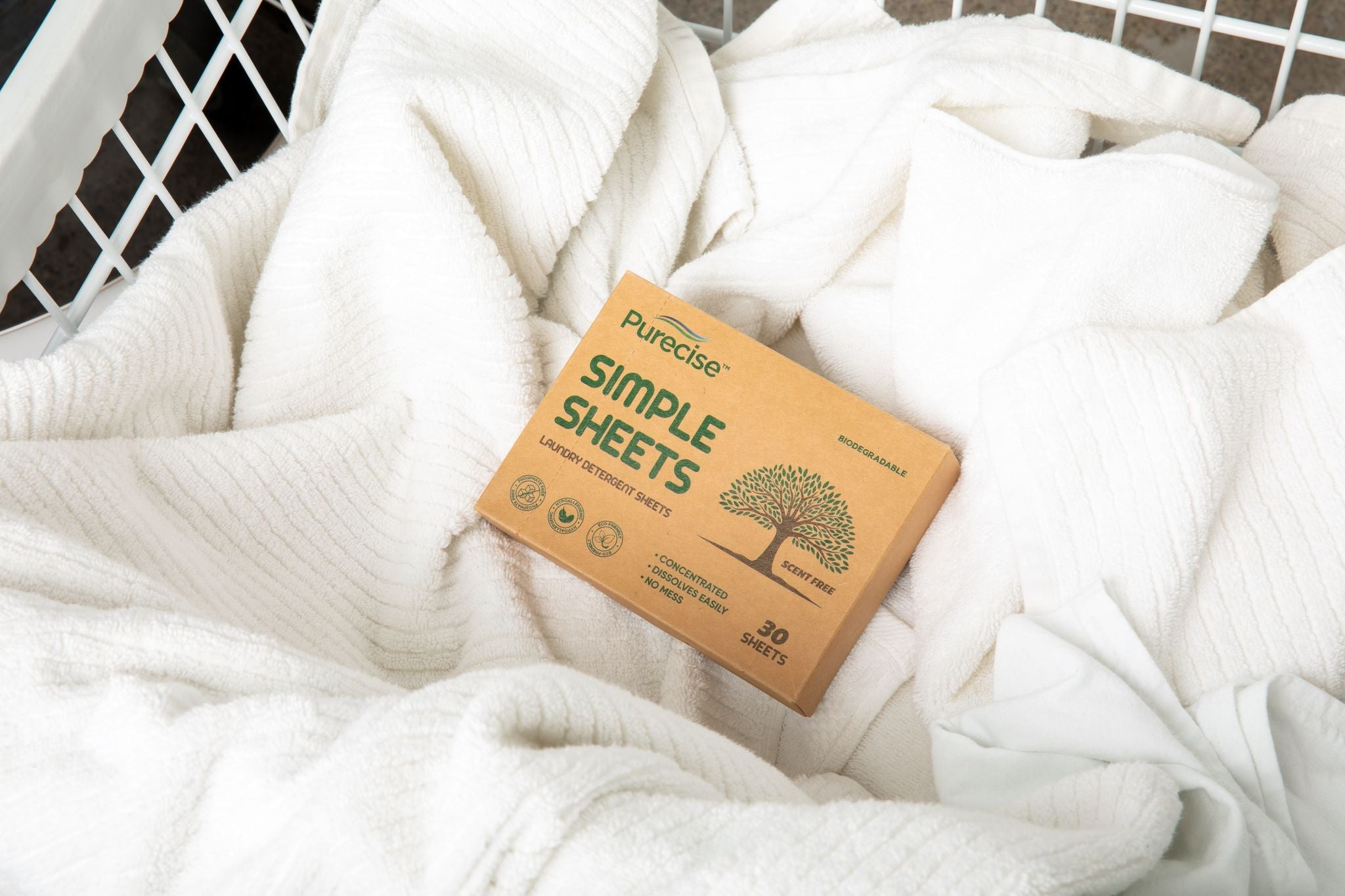 Dissolvable Laundry Sheets: The New Way to Do Laundry - Purecise