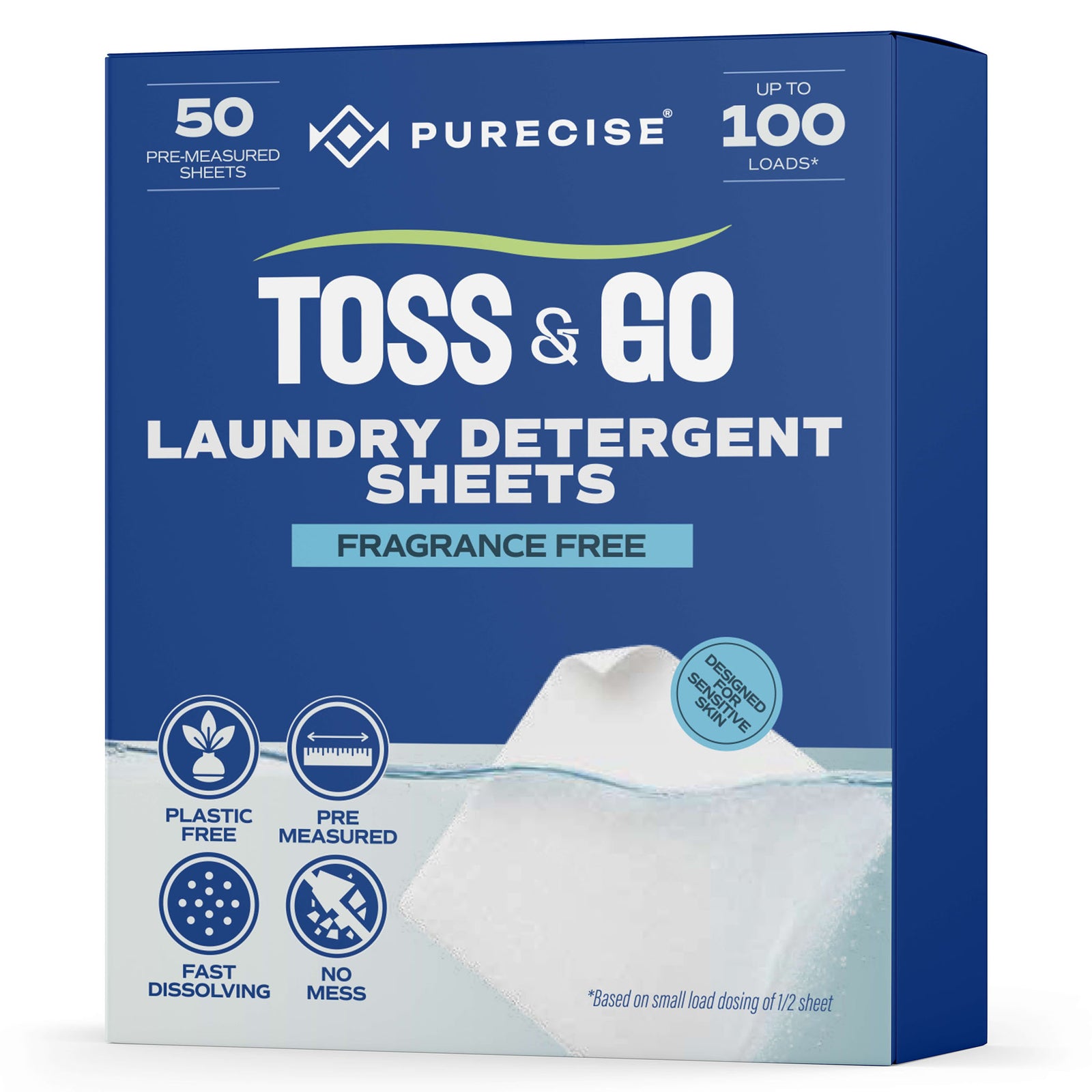 Laundry Detergent Sheets Box