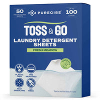Purecise Toss & Go Box of 50 sheets