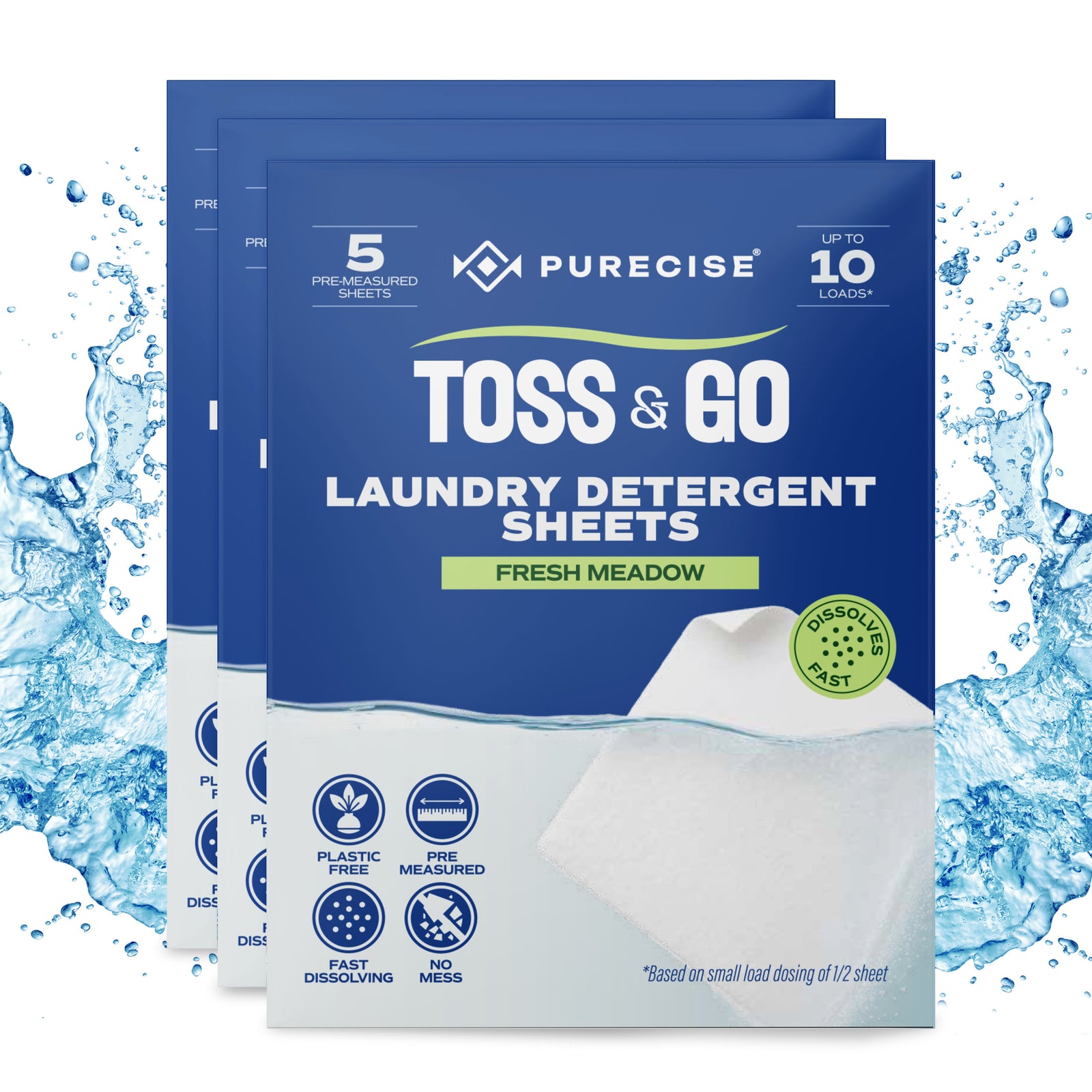 Laundry Detergent Sheets Envelopes
