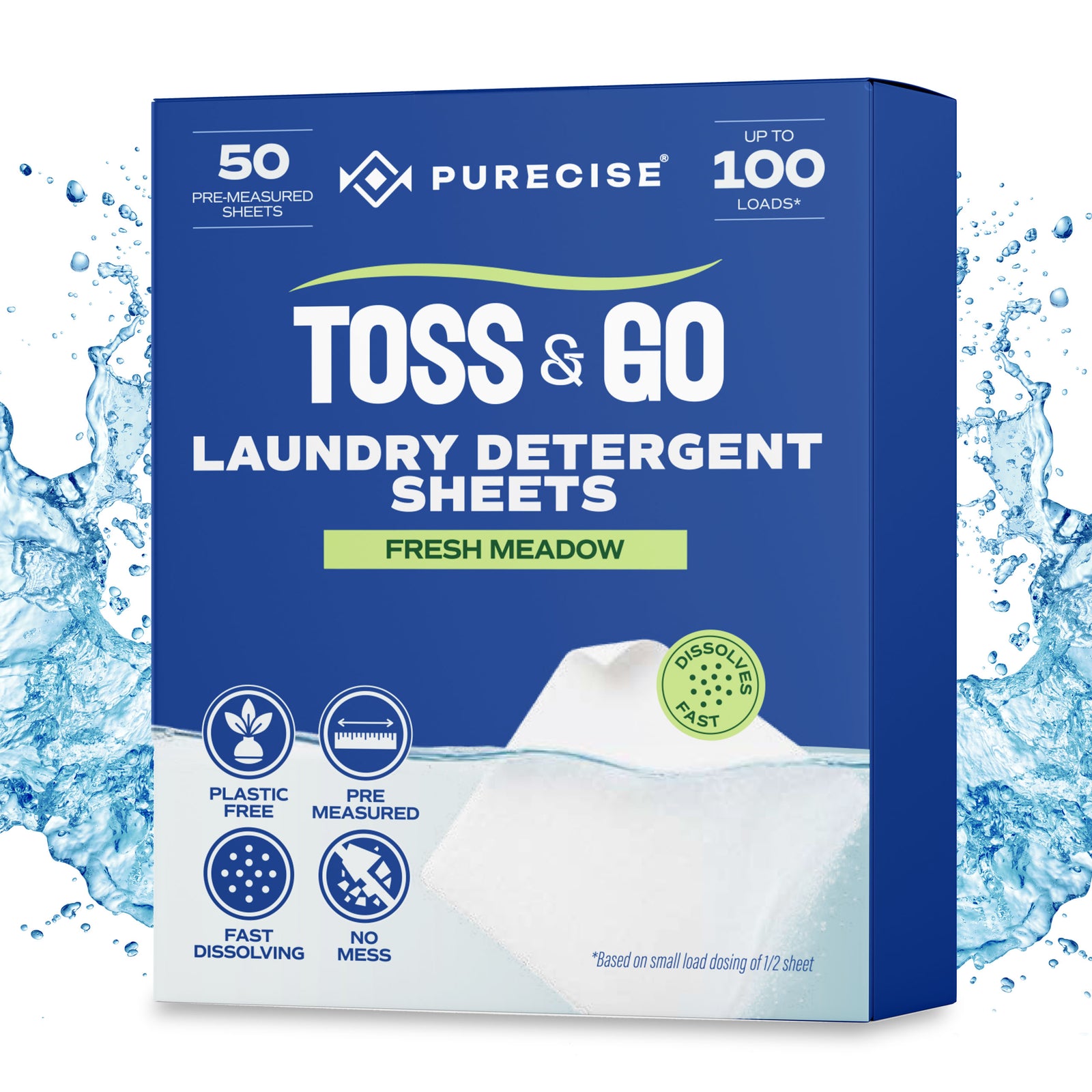 Laundry Detergent Sheets Box