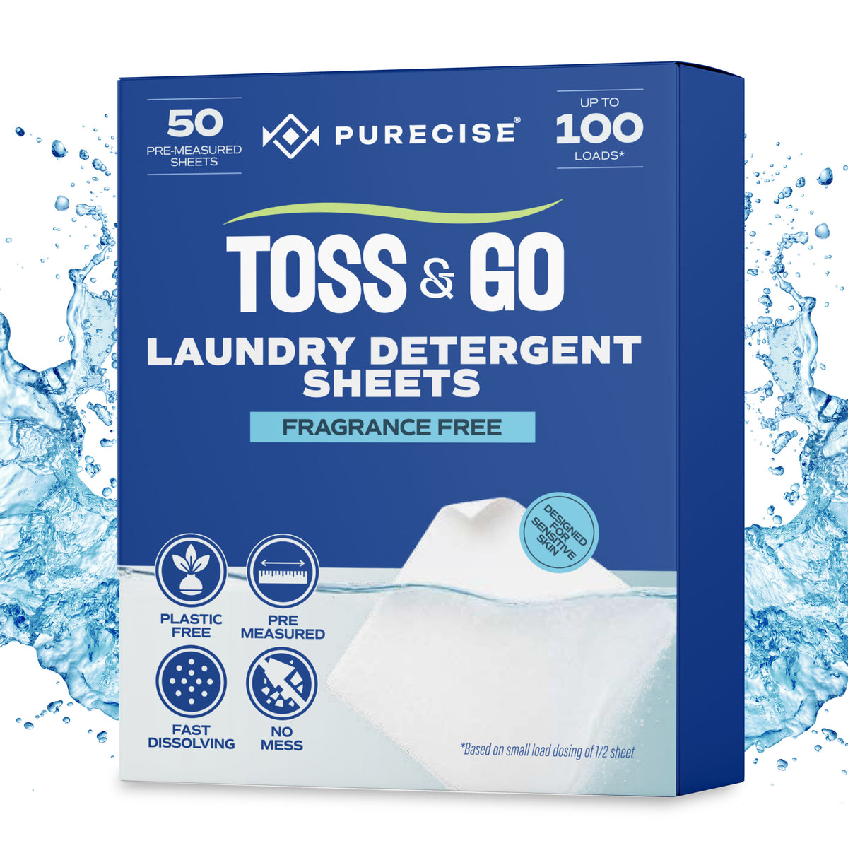 Laundry Detergent Sheets Box