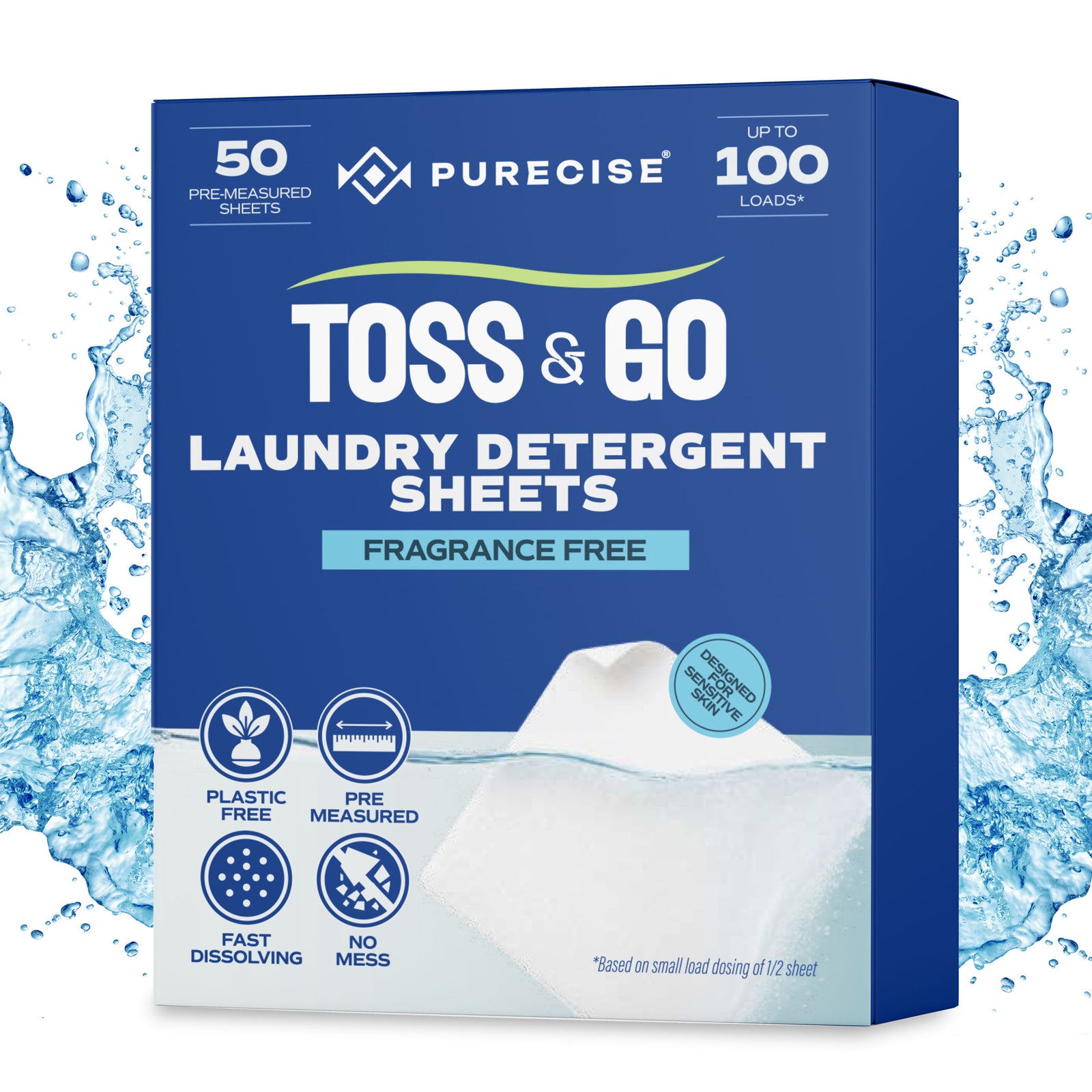 Laundry Detergent Sheets Box