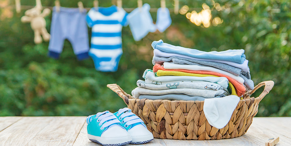 Toss & Go Laundry Detergent is safe and effective for the little ones.